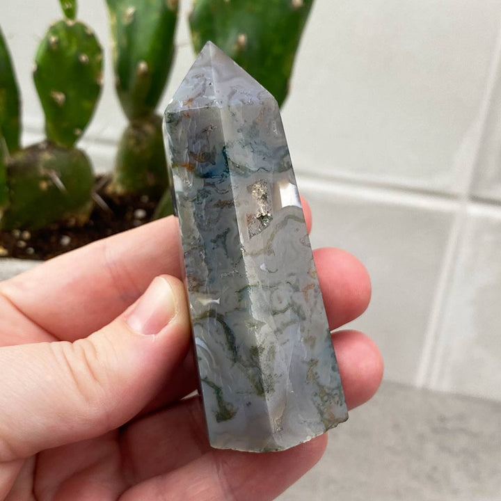  moss agate tower