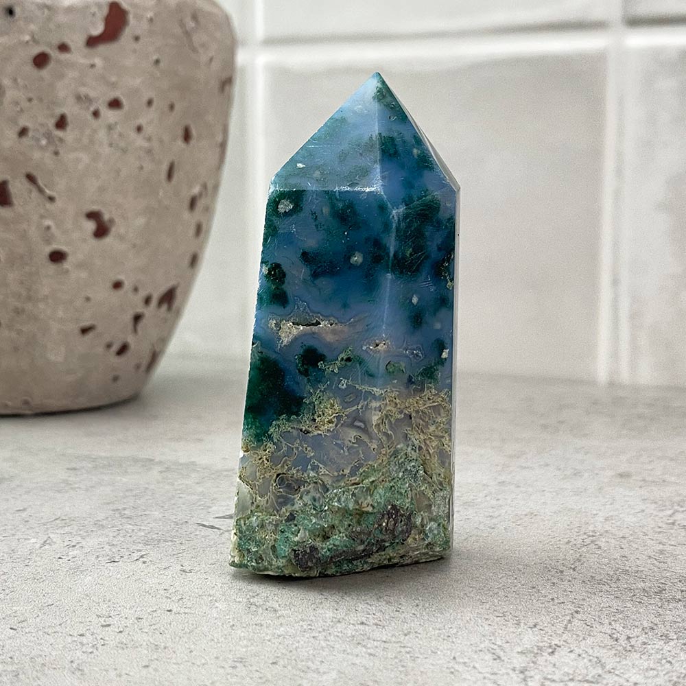 moss agate tower