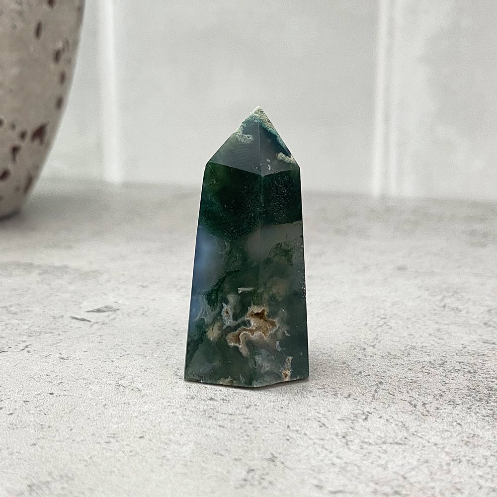 moss agate tower