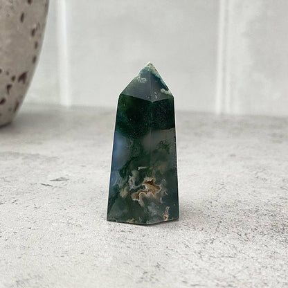 moss agate tower