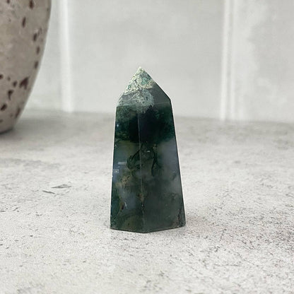 moss agate tower