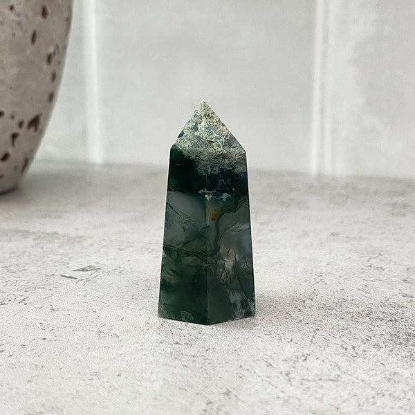 moss agate tower