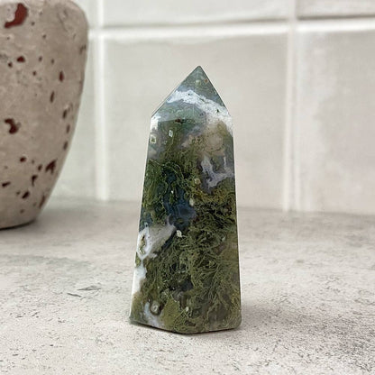 moss agate tower