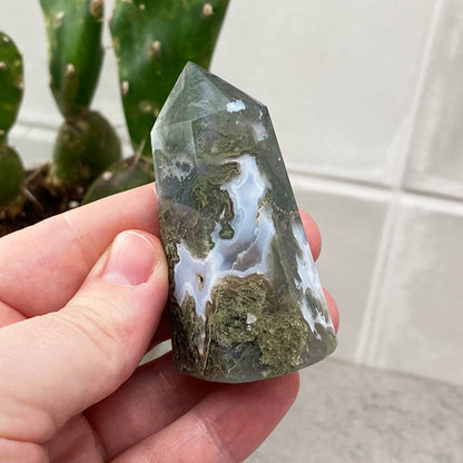 moss agate tower