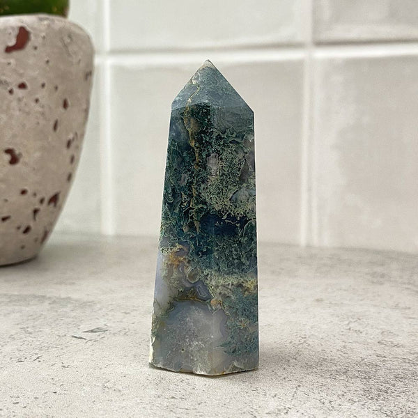 moss agate tower