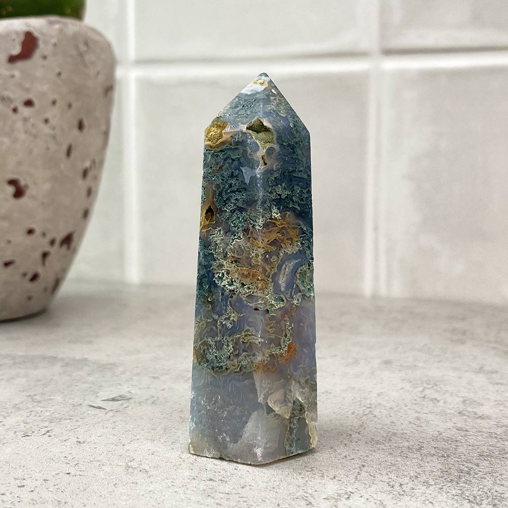 moss agate tower