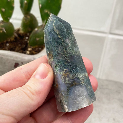 moss agate tower