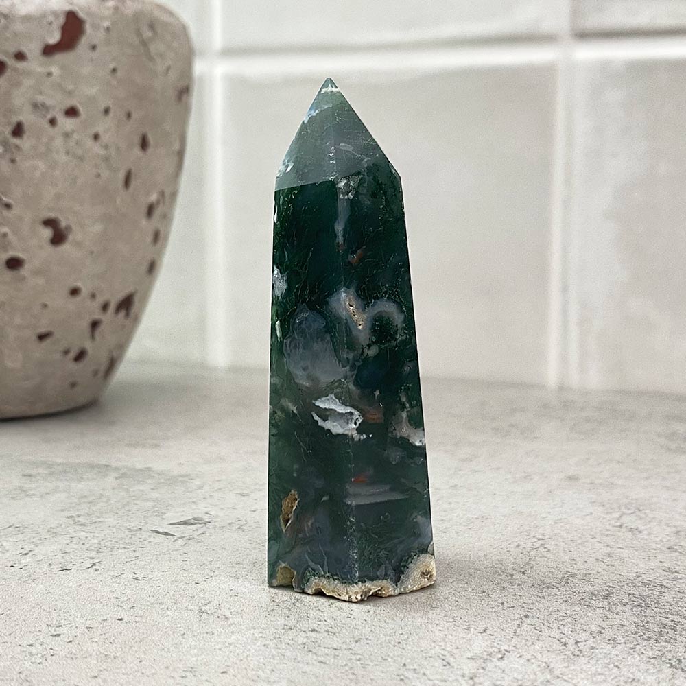 moss agate tower