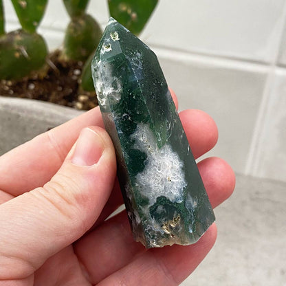moss agate tower