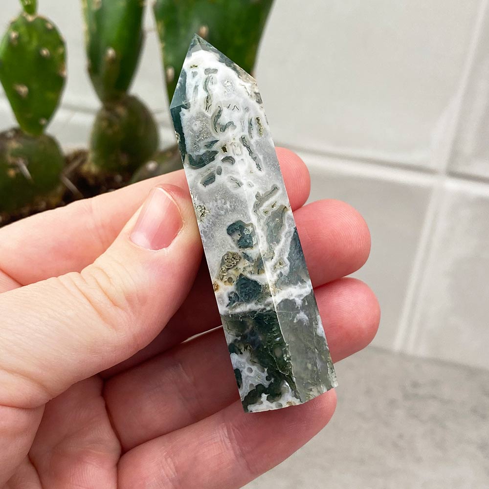 moss agate tower