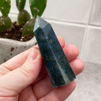 moss agate tower