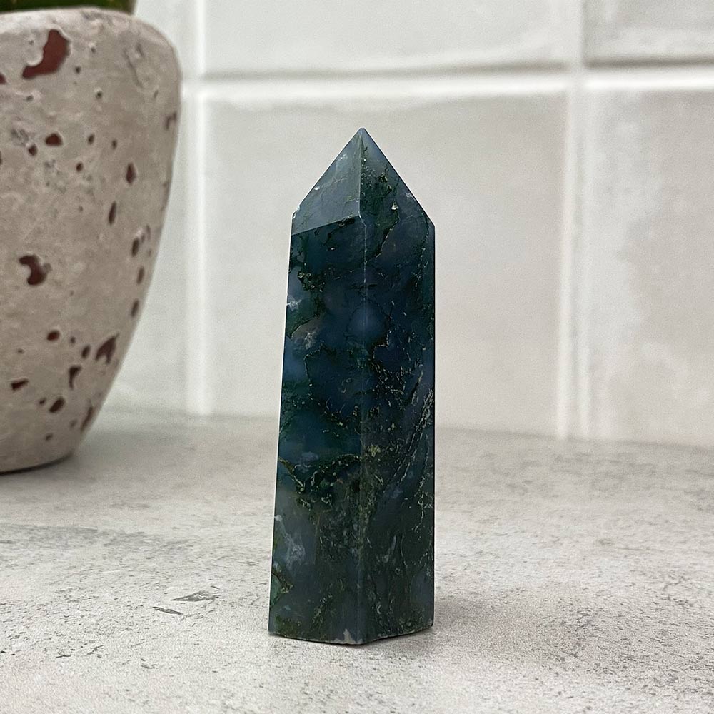 moss agate tower