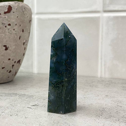 moss agate tower