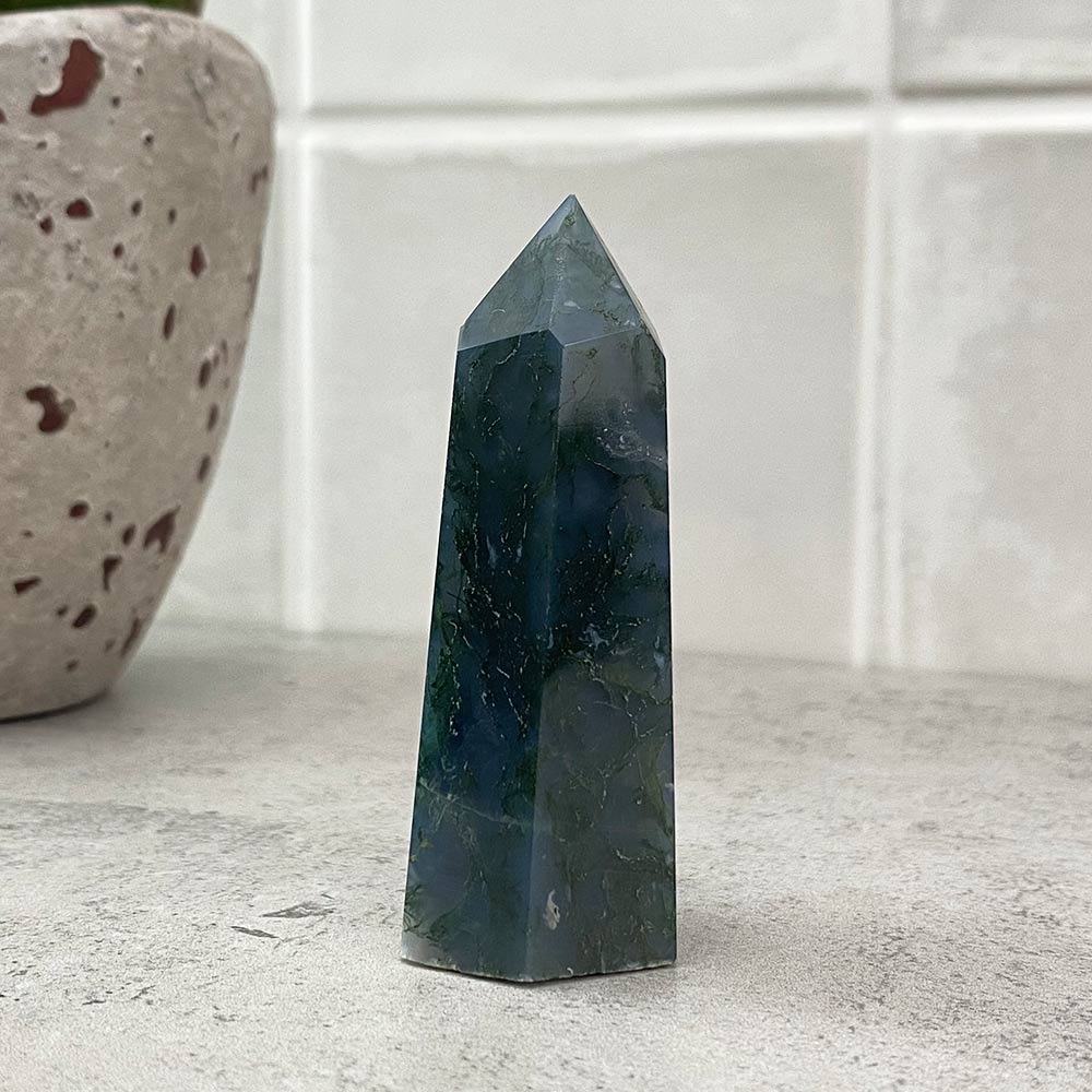 moss agate tower