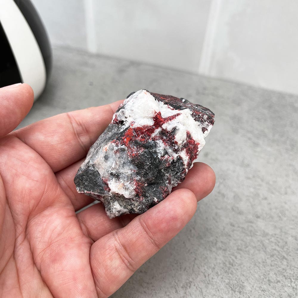 Natural Cinnabar Stone Specimen