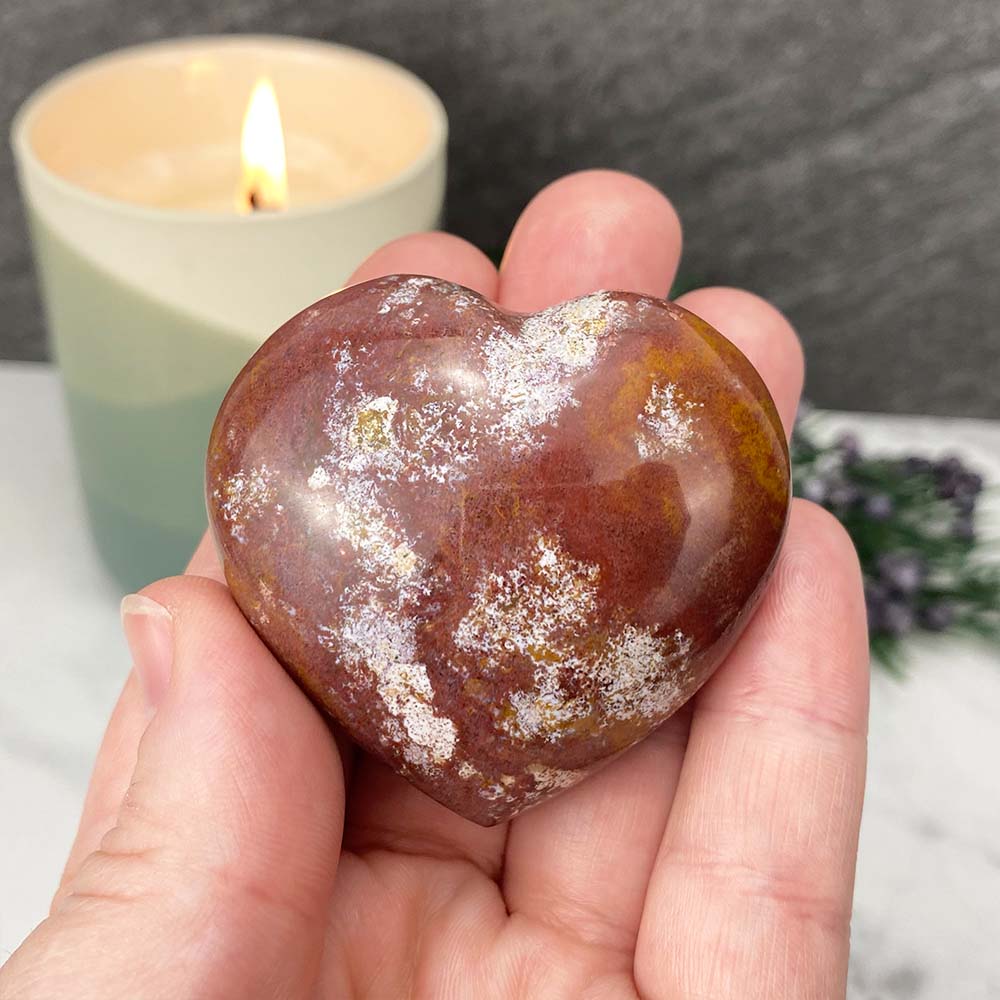 Ocean Jasper Hearts