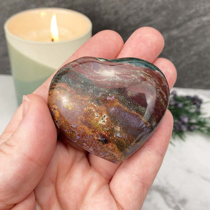 Ocean Jasper Hearts