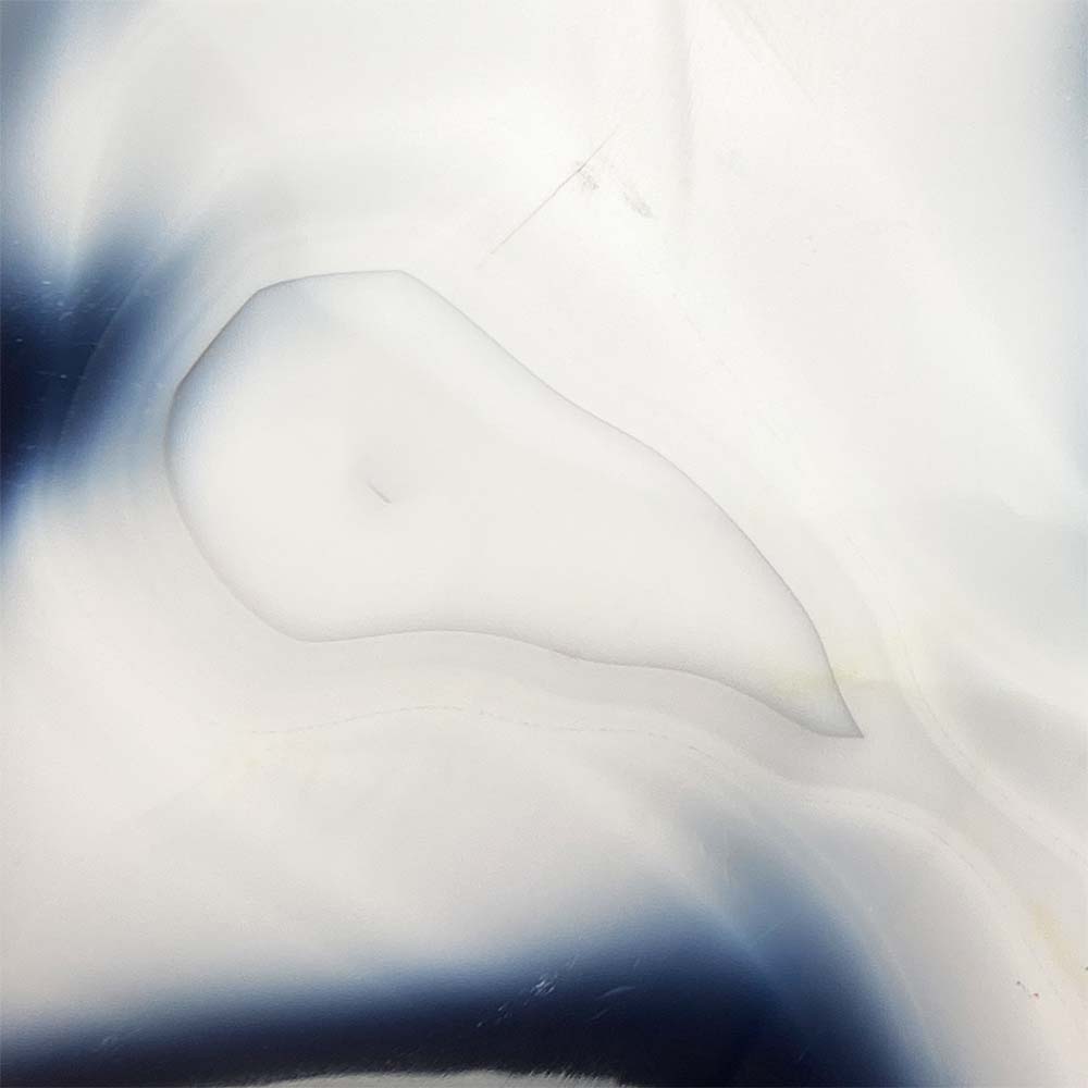 Polished Orca Agate Flame