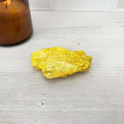 Rough Yellow Orpiment Stones