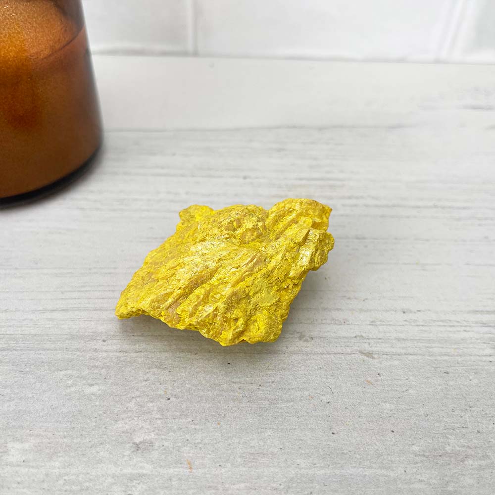 Rough Yellow Orpiment Stones