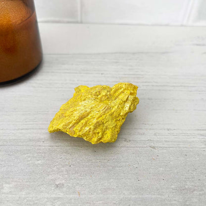 Rough Yellow Orpiment Stones