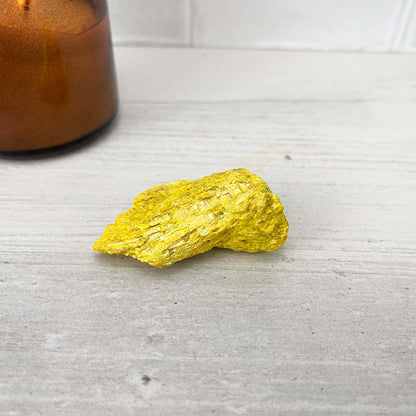Rough Yellow Orpiment Stones