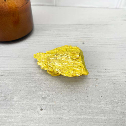 Rough Yellow Orpiment Stones