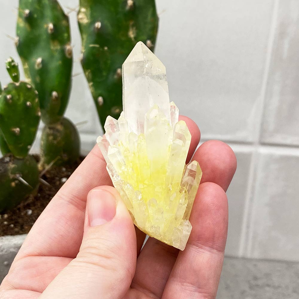 pineapple quartz cluster