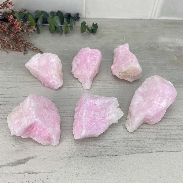 X-Large Natural Rough Pink Aragonite Stones