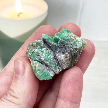 Natural Rough Emerald Specimen