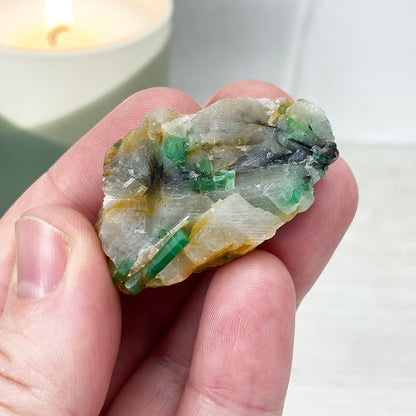 Natural Rough Emerald Specimen