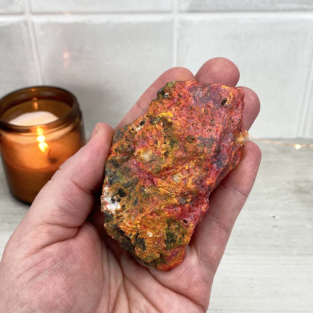 Rough Realgar Stones