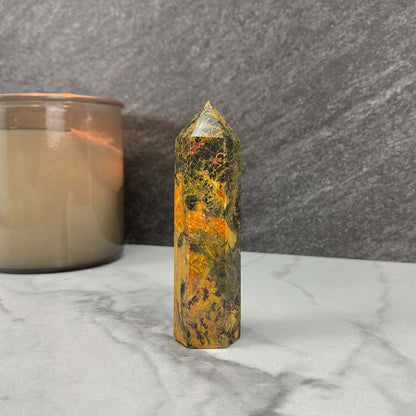 High Quality Polished Realgar and Orpiment Tower