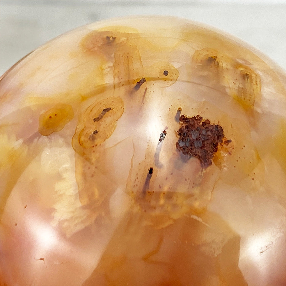 Polished Red Agate Sphere