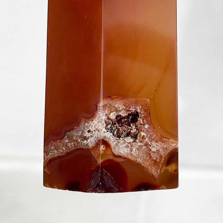 Polished Red Agate Tower