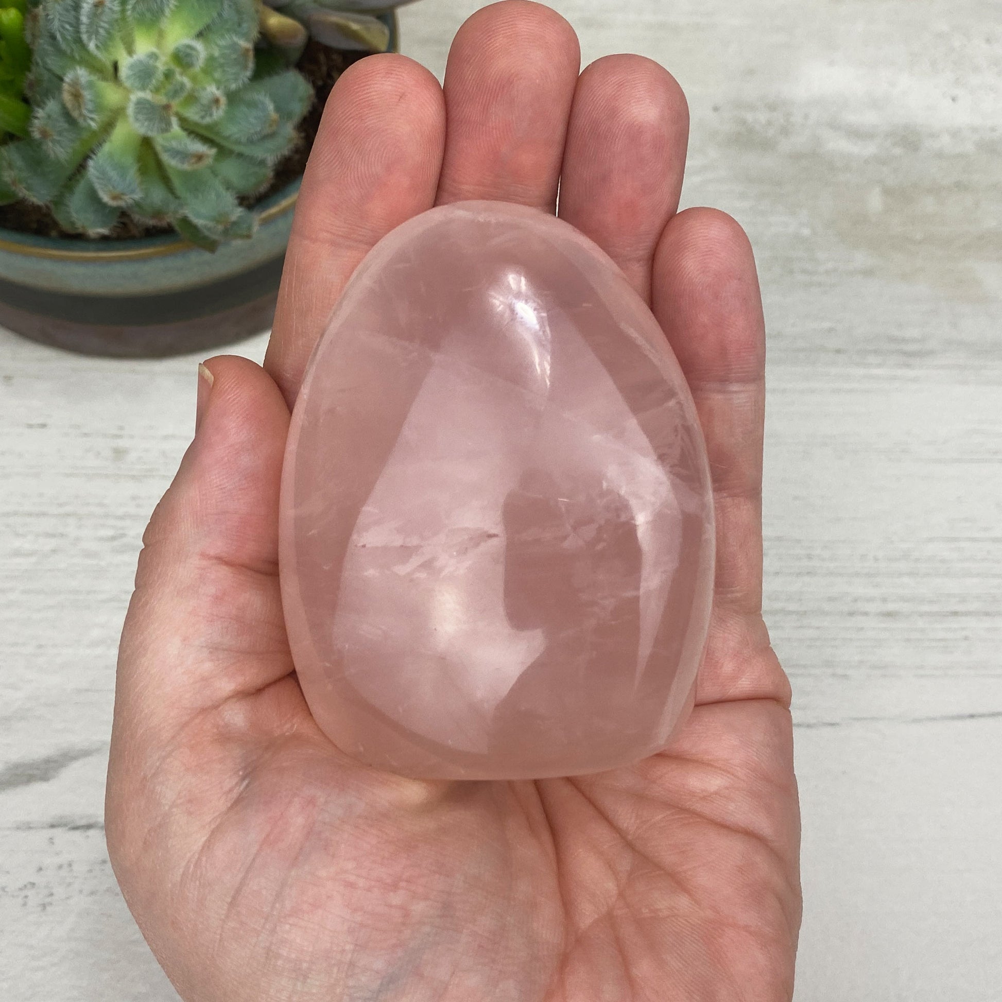 rose quartz freeform