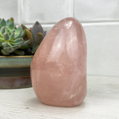 rose quartz freeform
