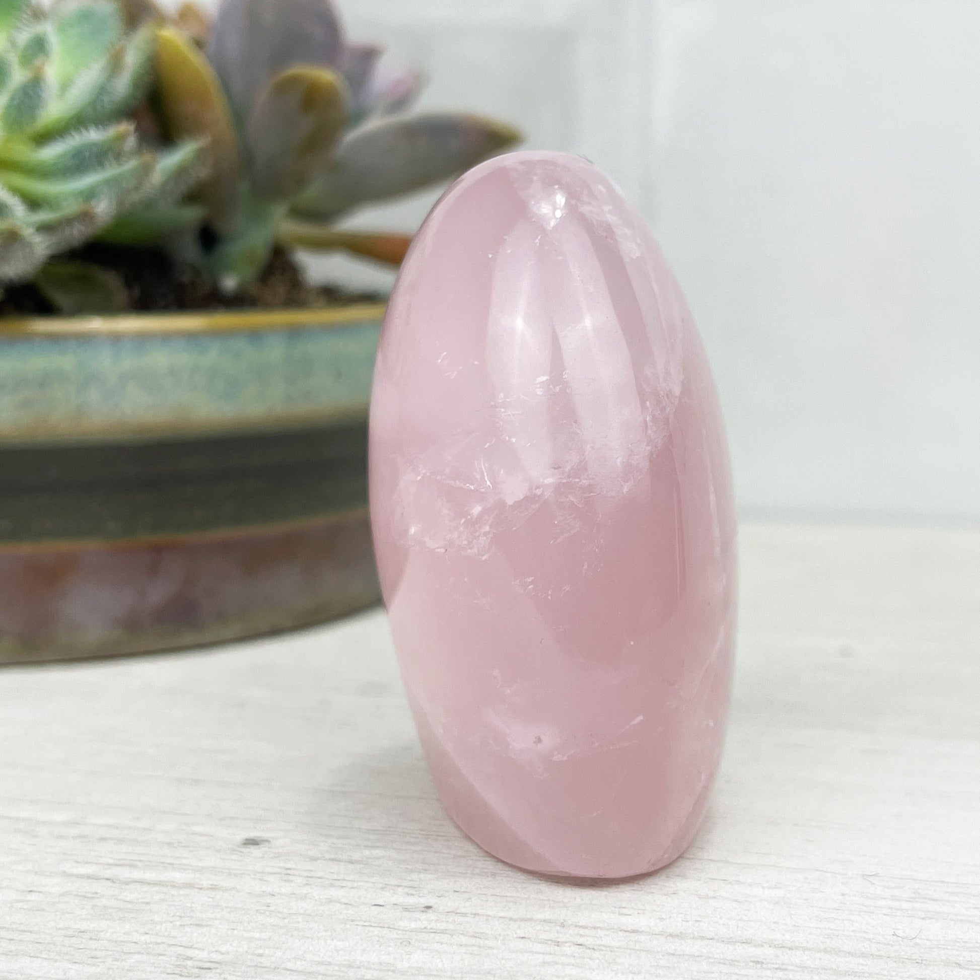 rose quartz freeform