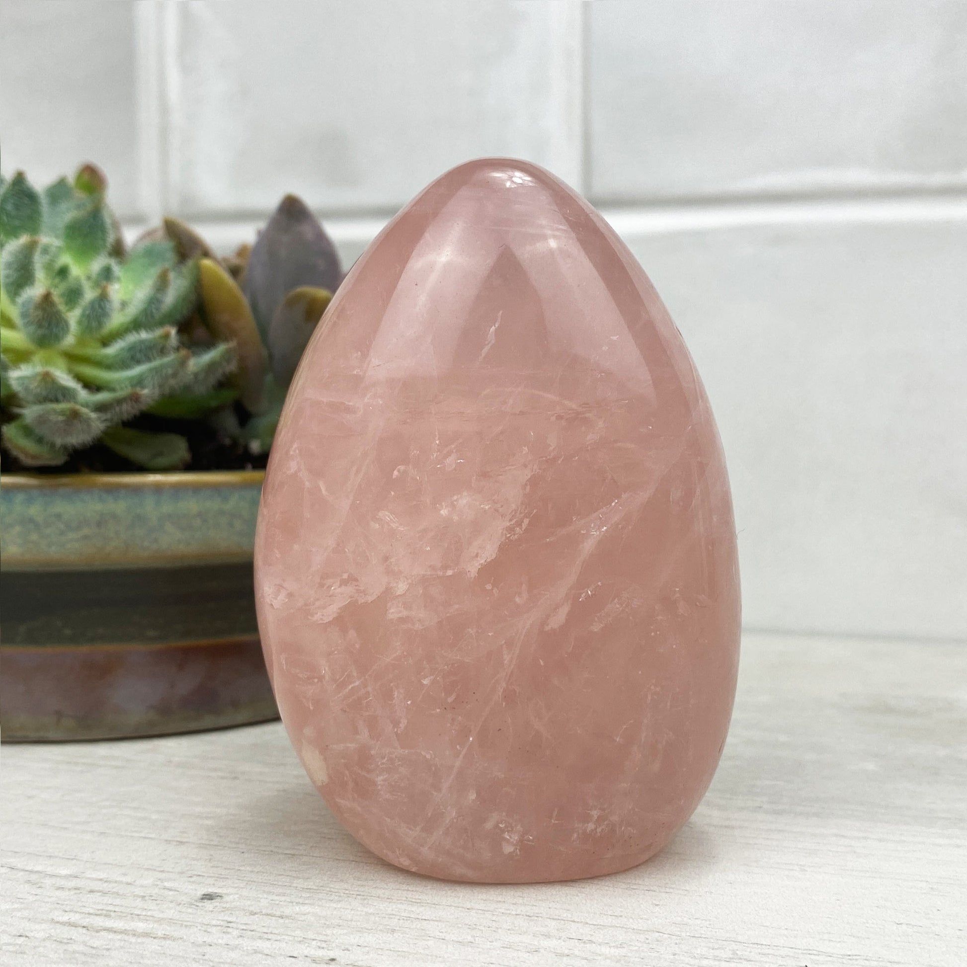 rose quartz freeform