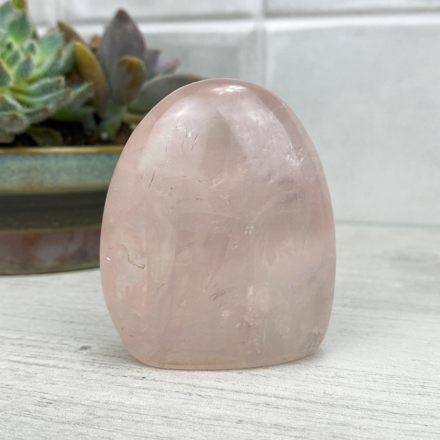 rose quartz freeform