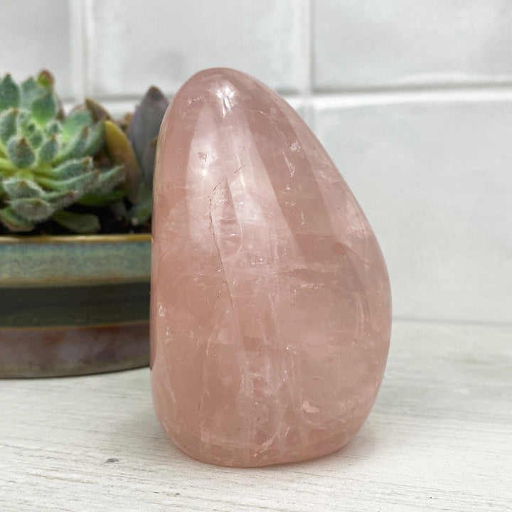 rose quartz freeform