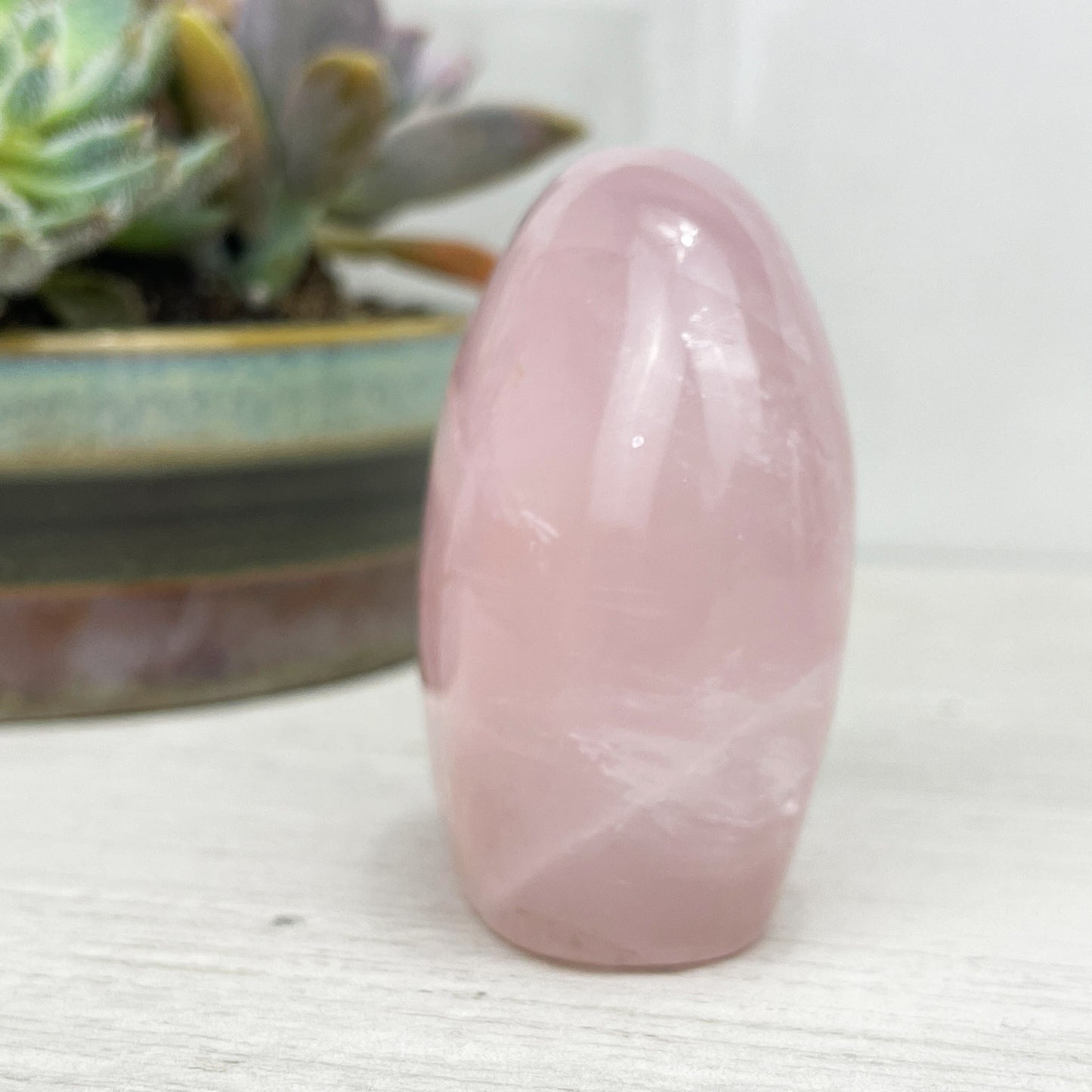 rose quartz freeform