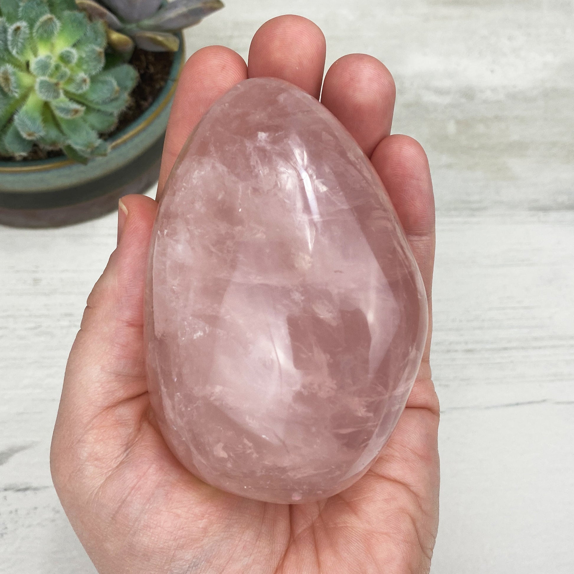 rose quartz freeform