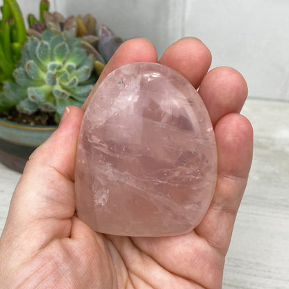 rose quartz freeform