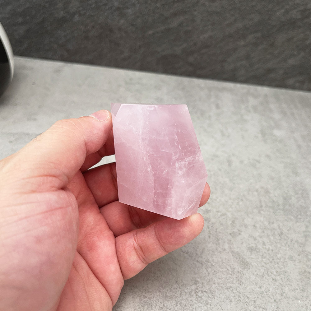 rose quartz freeform