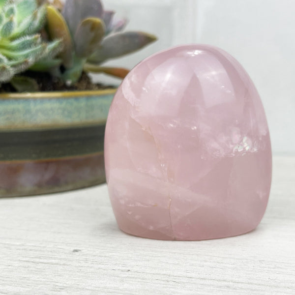 rose quartz freeform