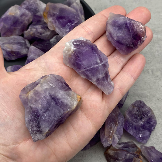 Natural Rough Amethyst Stones