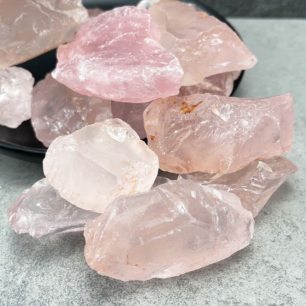 Rose Quartz Rough Stones