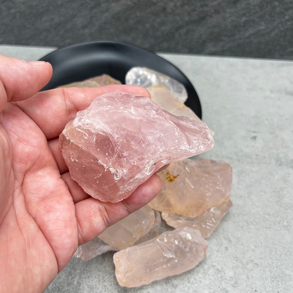 Rose Quartz Rough Stones