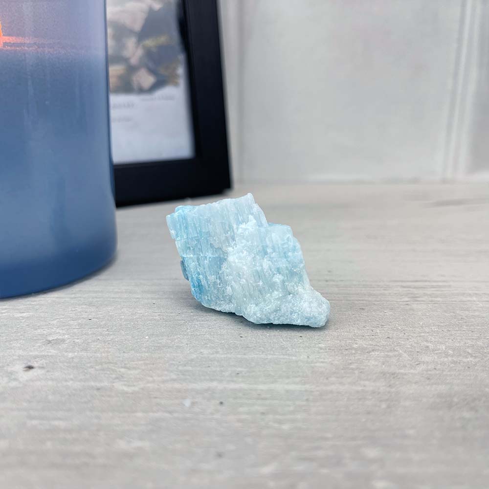 Natural Blue Aragonite Rough Stones